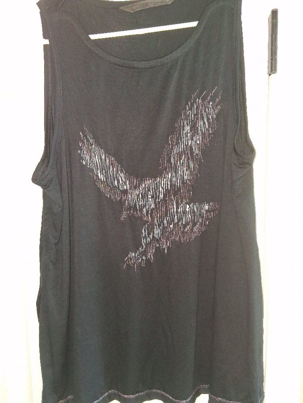 Brand New Harley Davidson L/XL Metallic Embroidered Sleeveless Tank Top